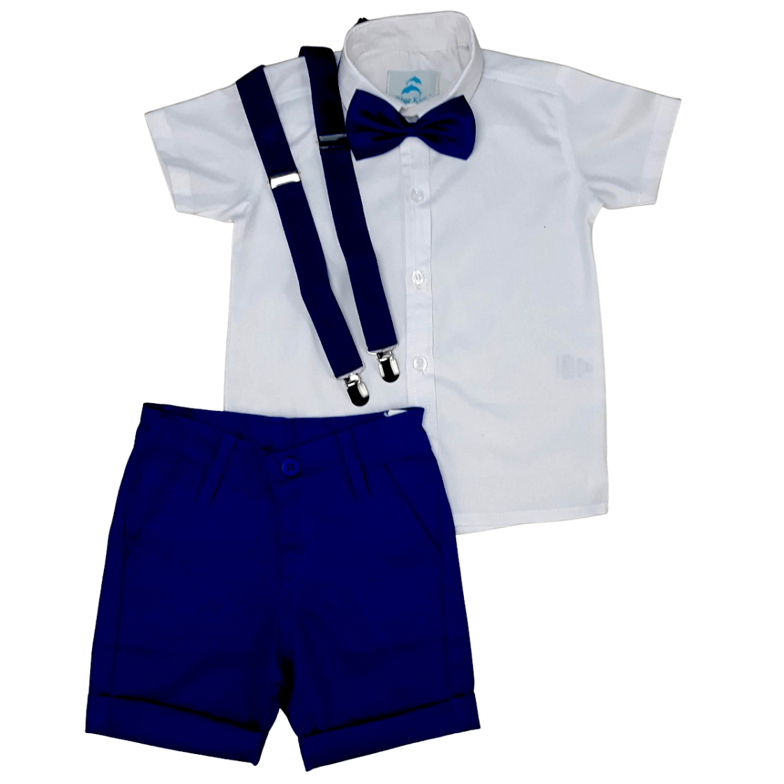 roupa infantil masculina camisa manga curta branca